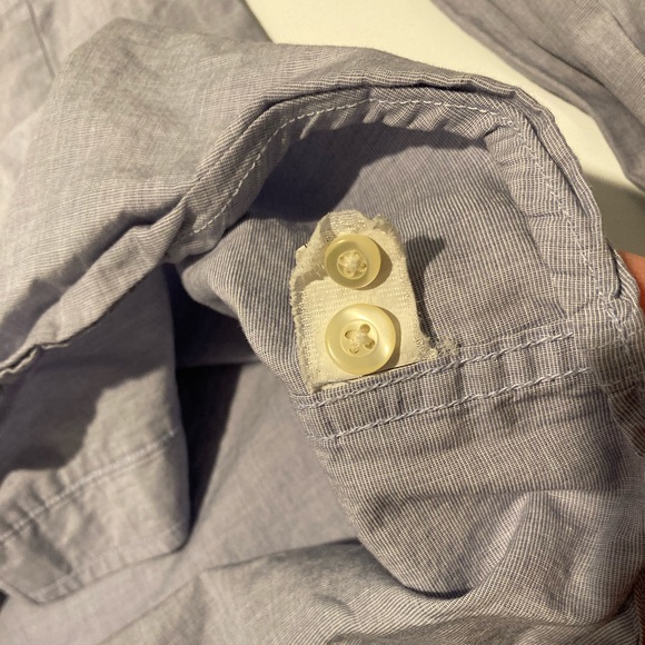 Gap Pale Lavender Dress Shirt - Picture 6 of 8